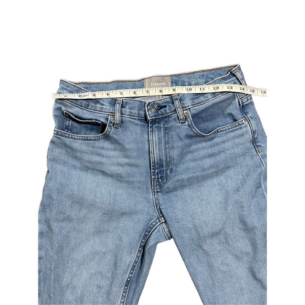 Everlane Womens light wash straight leg jeans sz 27 regular mid rise - Picture 6 of 7